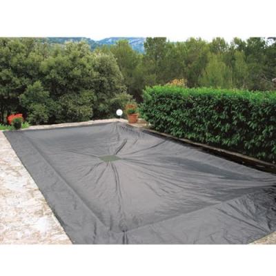 B&acirc;che de protection 140g/m2 pour piscine rectangulaire 6 x 12 m