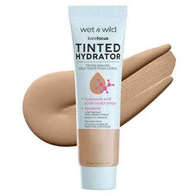 Wet N Wild Bare Focus Fond de Teint Hydratant Medium Tan 27 ml
