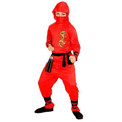 D&eacute;guisement Dragon Ninja Rouge (5/7 ans)