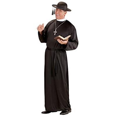 Widmann - Costume Pr&ecirc;tre, Robe, Eccl&eacute;siastique, Cur&eacute;, Costumes de Carnaval, Carnaval