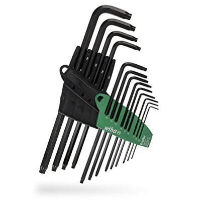 Jeu de 13 cl&eacute;s Torx Prostrar T5 &agrave; T50 WIHA avec &eacute;tui - 24852