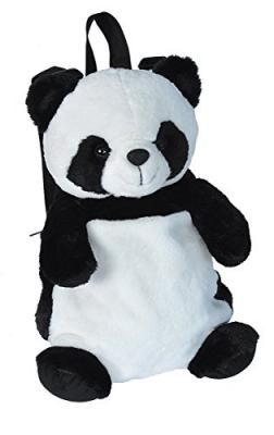 Wild Republic sac &agrave; dos panda junior 2,7 litres en peluche noir/blanc