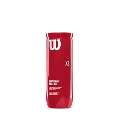 Tube De 3 Balles De Padel Pressuris&eacute;es - Wilson Padel X3 - WILSON