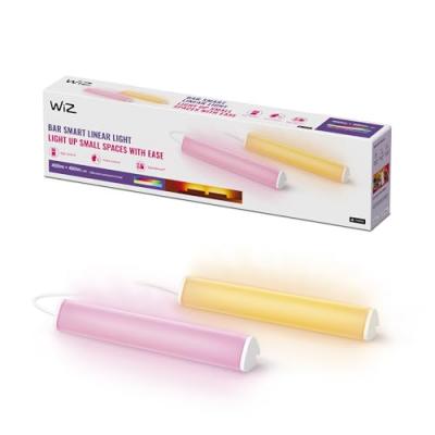 Wiz Lightbar Tischleuchte Tunable 800lm White&color/ 2er Pack