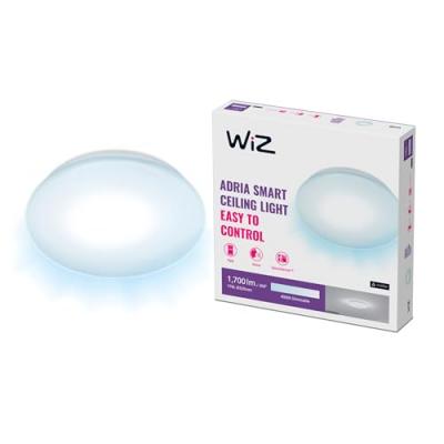 WiZ Adria plafonnier LED, 17 W, blanc neutre