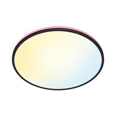 WIZ - 8719514554290 Rune Ceiling 21W b 27-65K tw rgb Plafonnier led 21 w noir X932112