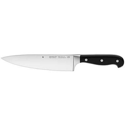WMF 1895486032 Couteau de Cuisinier, Acier, Noir, 37 x 8 x 3 cm