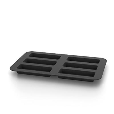 WMF g&acirc;teau Minis Barres de c&eacute;r&eacute;ales de moules en silicone, Noir