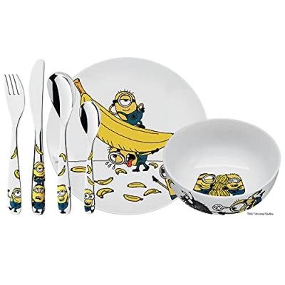 Service 6 pi&egrave;ces Les Minions - Wmf - Multicolore - Porcelaine