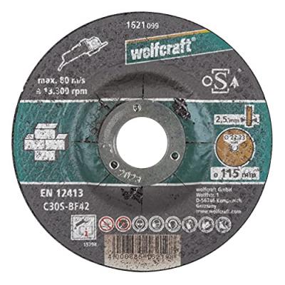 Wolfcraft 1621099 Disque tron&ccedil;onneuse Diam&egrave;tre 115 x 2,5 mm