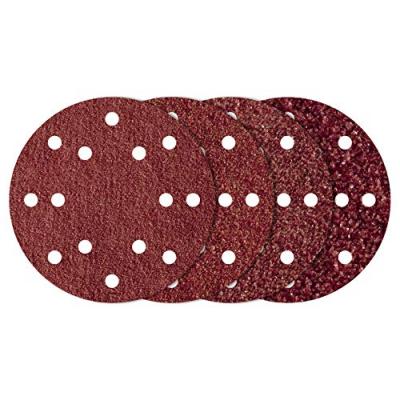 Wolfcraft 1840000 Grain 40 Self-adhering Sanding Base 150 Mm 5 Units Rouge