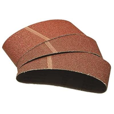 Wolfcraft 1862000 Bandes abrasives Grain 80 100 x 610 mm Lot de 3