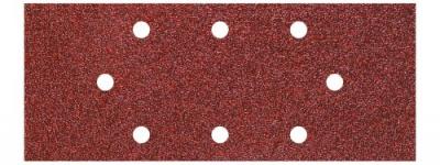 Wolfcraft 1968000 5 Patins Abrasifs Perfor&eacute;s Largeur 93 X Longueur 230 Mm Corindon Grains 180