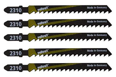 WOLFCRAFT Lot de 5 Lames de scie sabre Bosch HCS - 7,5 cm