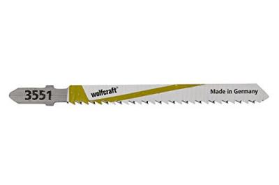 Wolfcraft lame de scie sauteuse t avec queue, lot de 5, 2653000