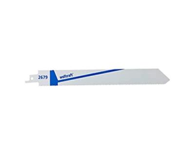 Wolfcraft 2679000 2 lames scie &eacute;go&iuml;ne bim l225mm