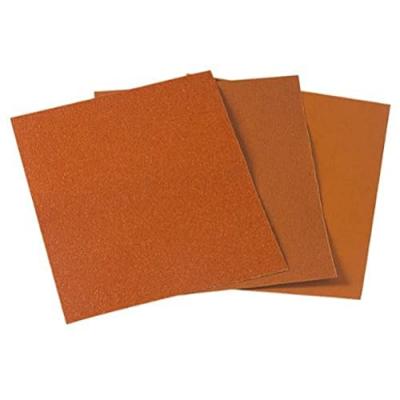 Wolfcraft Feuille abrasive papier corindon K80 230x280mm - 2842000