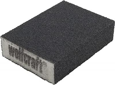 Wolfcraft Bloc mousse abrasif 97 x 25 x 67 mm - 2894000