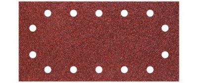 WOLFCRAFT - 5 Patins auto-agrippants perfor&eacute;s - Grain : 40 - 115x230 mm