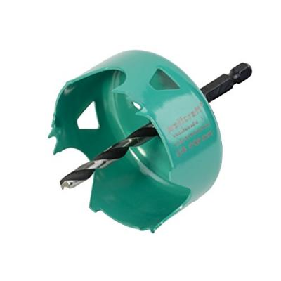 WOLFCRAFT Tr&eacute;pan en acier carbone - Hexagonale - &Oslash; 68mm