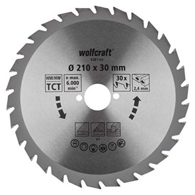 Wolfcraft Lame de scie circulaire CT, 30 dents