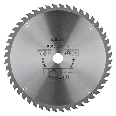 Wolfcraft lame scie table ct 48 dents - &oslash;315x30x3.2mm