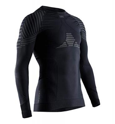 Sous-V&ecirc;tement &Agrave; Manches Longues Invent 4.0 Noir Charcoal Homme - XBIONIC
