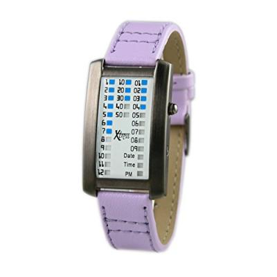 Xtress Homme Binaire Quartz Montre avec Bracelet en Cuir XDA1030P