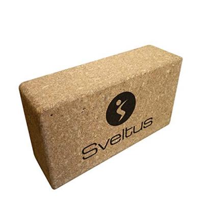 Tapis de gymnastique Sveltus Yoga brick liege Beige Taille : Unique