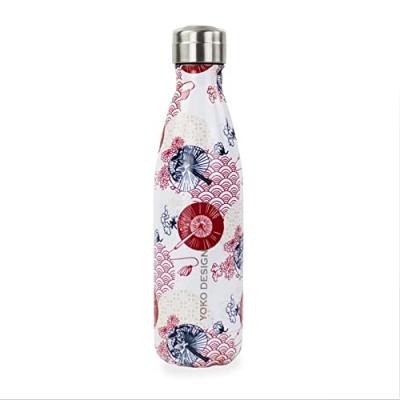 YOKO DESIGN 1811 Bouteille Isotherme, INOX, Japan, 6 cm 500 ML