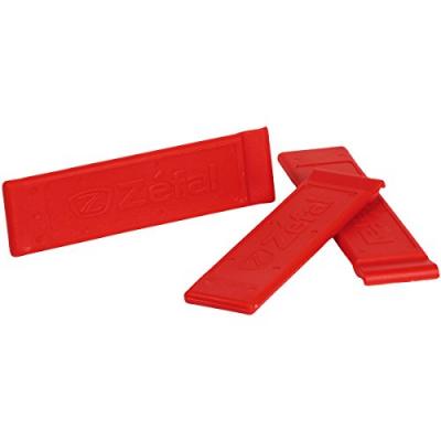 Demonte pneu velo zelal zlevers incassable rouge (blister jeu de 3)