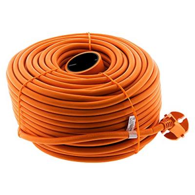 Prolongateur 50 m&egrave;tres orange