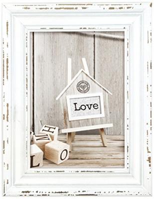 Zep Rivoli Blanc 10x15 Cadre Photo Bois SY946W