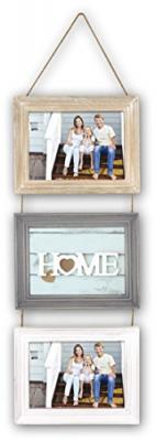 Zep Lavigny 18x13 Cm Wood Photo Frame Multicolore,Beige,Blanc,Gris