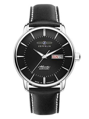 Montre Homme Atlantic Noir Z-8466-2 Gris Zeppelin