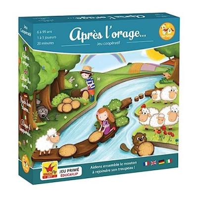 Jeu de soci&eacute;t&eacute; famille et enfants Cartamundi Zoe Yateka apr&egrave;s l'orage