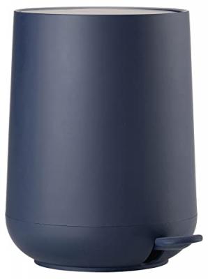 Zone Denmark - Poubelle &agrave; p&eacute;dale 3L plastique NOVA Bleu roi
