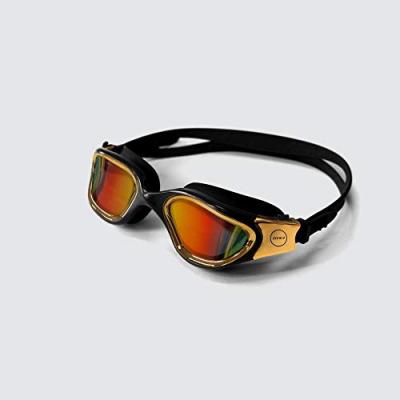 Lunettes de natation Zone3 Vapour (noires/dor&eacute;es) - Taille unique