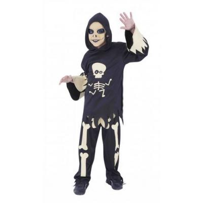 Rubies - D&eacute;guisement enfant squelette phosphorescent 3-4 ans