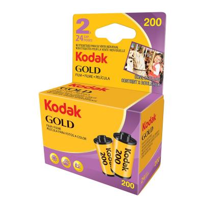 Pack 2 films couleur 200iso 24 poses Kodak Gold