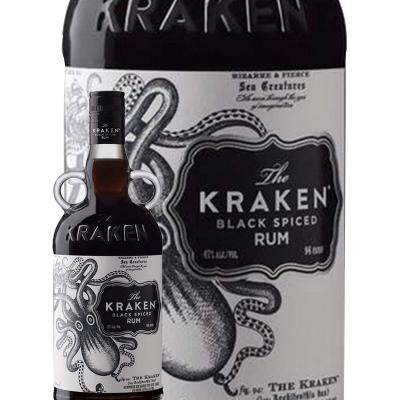 Rhum Black Spiced The Kraken - La Bouteille De 70cl