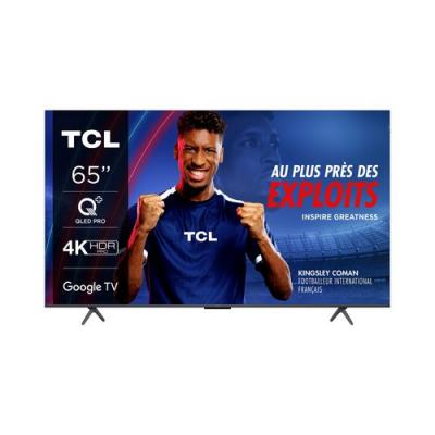 TCL - tv qled 65C69B 164 cm 4K uhd 2024 Aluminium bross&eacute;