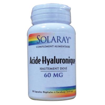 Solaray Acide Hyaluronique Hautement Dos&eacute;