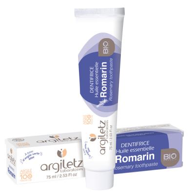 Argiletz dentifrice Romarin Bio 75mL