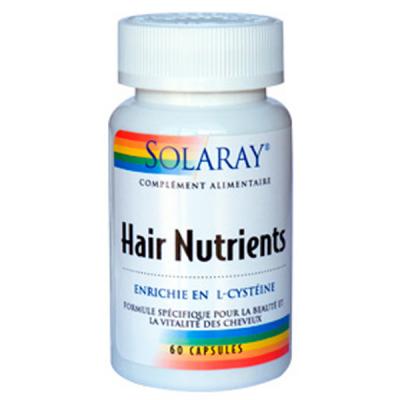 Solaray Ha&iuml;r Nutrients - 60 Caps.v&eacute;g - Bo&icirc;te 60 Capsules V&eacute;g&eacute;tales