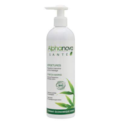 Alphanova Sant&eacute; Vergetures Lait de Massage Pr&eacute;vention Intensive 400 ml