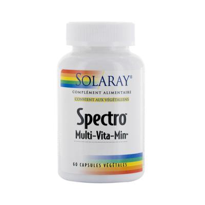 Solaray Spectro - 60 Caps. V&eacute;g. - Bo&icirc;te 60 capsules