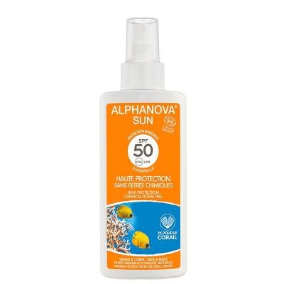 Spray solaire Bio SPF 50 tres haute protection - 125 g