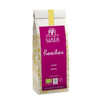 Les Jardins de Ga&iuml;a Th&eacute; rouge bio Rooibos Nature Jardins de Ga&iuml;a 100 g