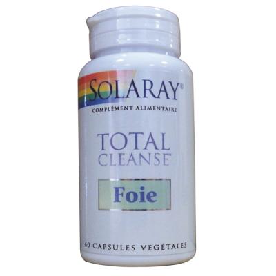 Solaray Total Cleanse Foie - 60 Caps. V&eacute;g. - Pot 60 VegCaps